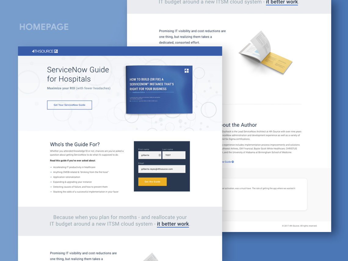 ABM ServiceNow – Gil Reyes Design